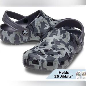 CROCS KIDS’ CLASSIC CAMO CLOG
